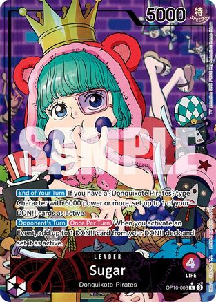 Sugar (003) (Parallel) (OP10-003) [Royal Blood] Foil - Deck Out Gaming