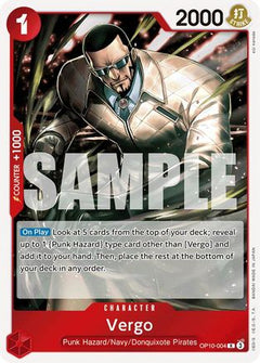 Vergo (OP10-004) [Royal Blood] Foil - Deck Out Gaming