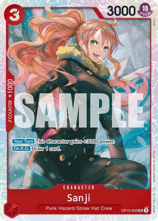 Sanji (OP10-005) [Royal Blood] Foil - Deck Out Gaming