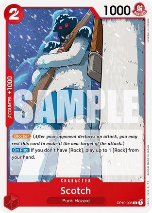 Scotch (OP10-008) [Royal Blood] - Deck Out Gaming