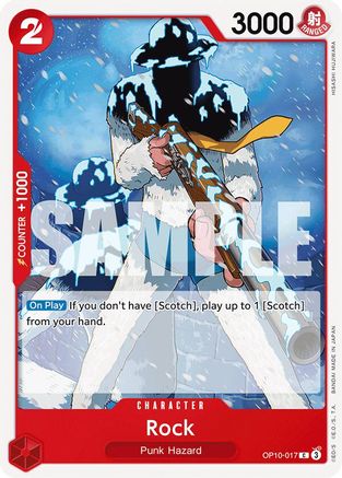 Rock (OP10-017) [Royal Blood] - Deck Out Gaming