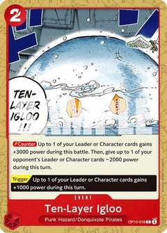 Ten-Layer Igloo (OP10-018) [Royal Blood] - Deck Out Gaming