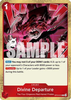 Divine Departure (OP10-019) [Royal Blood] Foil - Deck Out Gaming