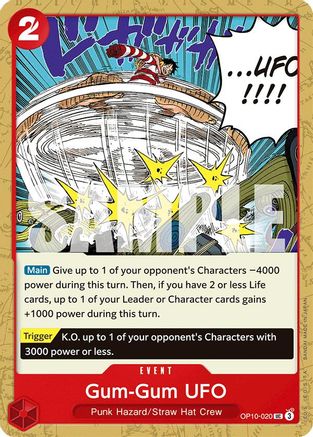 Gum-Gum UFO (OP10-020) [Royal Blood] - Deck Out Gaming