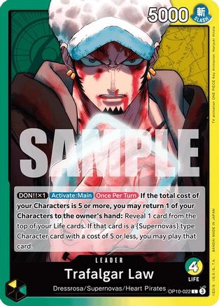 Trafalgar Law (022) (OP10-022) [Royal Blood] - Deck Out Gaming