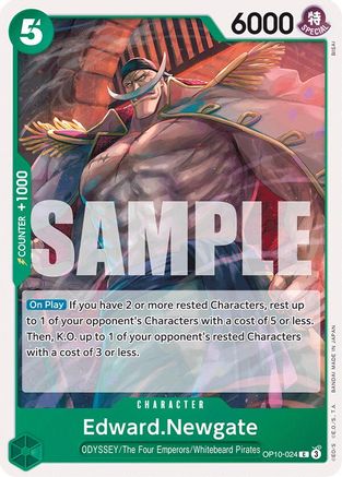 Edward.Newgate (OP10-024) [Royal Blood] - Deck Out Gaming