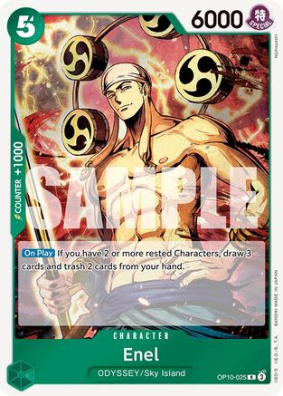 Enel (OP10-025) [Royal Blood] Foil - Deck Out Gaming