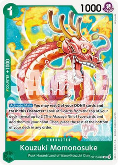Kouzuki Momonosuke (028) (OP10-028) [Royal Blood] - Deck Out Gaming