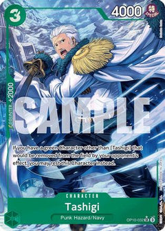 Tashigi (Parallel) (OP10-032) [Royal Blood] Foil - Deck Out Gaming