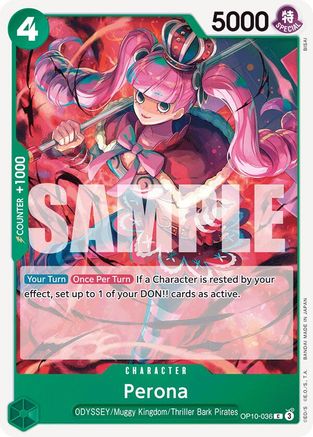 Perona (036) (OP10-036) [Royal Blood] - Deck Out Gaming