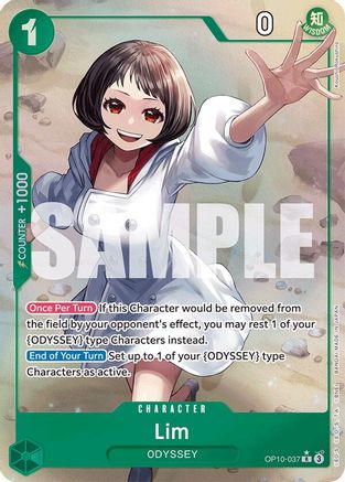 Lim (Parallel) (OP10-037) [Royal Blood] Foil - Deck Out Gaming