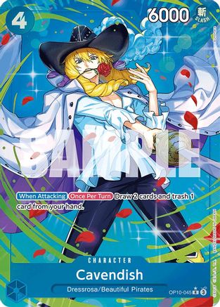 Cavendish (045) (Parallel) (OP10-045) [Royal Blood] Foil - Deck Out Gaming