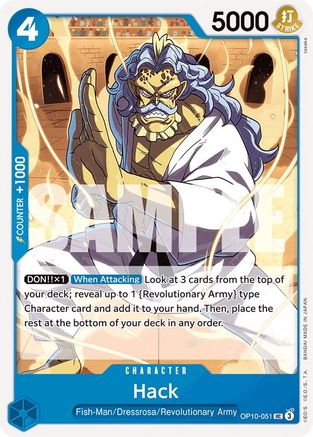 Hack (OP10-051) [Royal Blood] - Deck Out Gaming