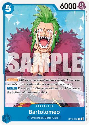 Bartolomeo (OP10-052) [Royal Blood] - Deck Out Gaming