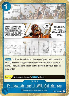 Fo...llow...Me...and...I...Will...Gui...de...You (OP10-059) [Royal Blood] Foil - Deck Out Gaming