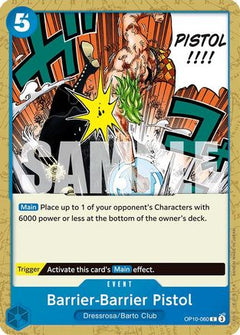 Barrier-Barrier Pistol (OP10-060) [Royal Blood] - Deck Out Gaming