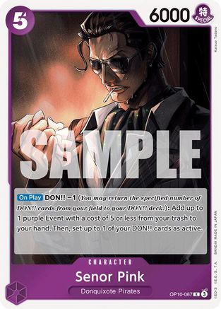 Senor Pink (OP10-067) [Royal Blood] Foil - Deck Out Gaming