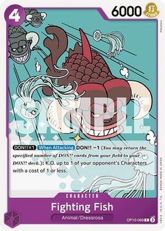 Fighting Fish (OP10-069) [Royal Blood] - Deck Out Gaming