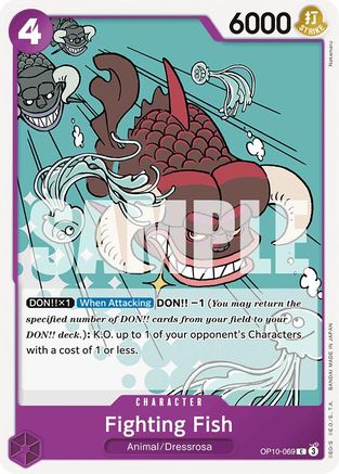 Fighting Fish (OP10-069) [Royal Blood] - Deck Out Gaming