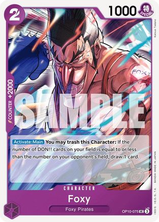 Foxy (OP10-075) [Royal Blood] - Deck Out Gaming
