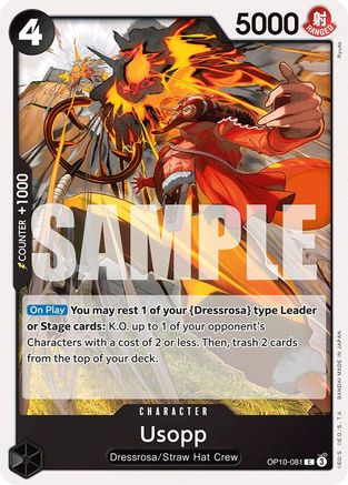 Usopp (081) (OP10-081) [Royal Blood] - Deck Out Gaming