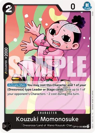 Kouzuki Momonosuke (083) (OP10-083) [Royal Blood] - Deck Out Gaming