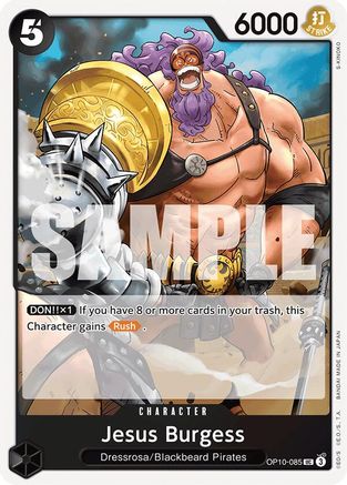 Jesus Burgess (OP10-085) [Royal Blood] - Deck Out Gaming
