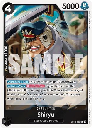 Shiryu (OP10-086) [Royal Blood] Foil - Deck Out Gaming