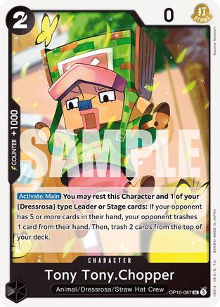 Tony Tony.Chopper (087) (OP10-087) [Royal Blood] - Deck Out Gaming