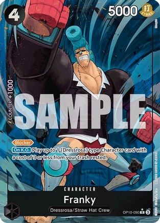 Franky (090) (Parallel) (OP10-090) [Royal Blood] Foil - Deck Out Gaming