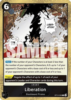 Liberation (OP10-098) [Royal Blood] Foil - Deck Out Gaming