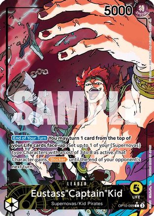 Eustass"Captain"Kid (099) (Parallel) (OP10-099) [Royal Blood] Foil - Deck Out Gaming
