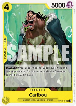 Caribou (OP10-104) [Royal Blood] - Deck Out Gaming