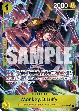 Monkey.D.Luffy (111) (Parallel) (OP10-111) [Royal Blood] Foil - Deck Out Gaming