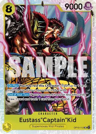 Eustass"Captain"Kid (112) (OP10-112) [Royal Blood] Foil - Deck Out Gaming