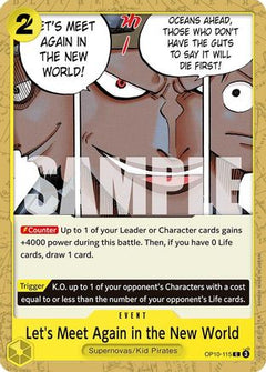 Let's Meet Again in the New World (OP10-115) [Royal Blood] - Deck Out Gaming