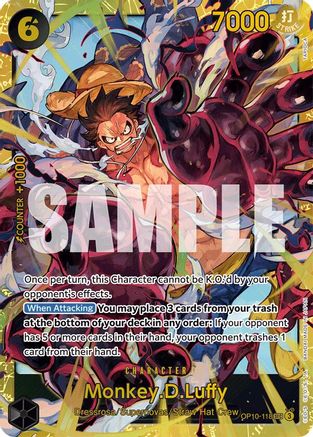 Monkey.D.Luffy (118) (OP10-118) [Royal Blood] Foil - Deck Out Gaming