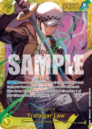 Trafalgar Law (119) (OP10-119) [Royal Blood] Foil - Deck Out Gaming