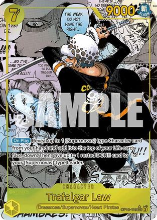 Trafalgar Law (119) (Manga) (OP10-119) [Royal Blood] Foil - Deck Out Gaming