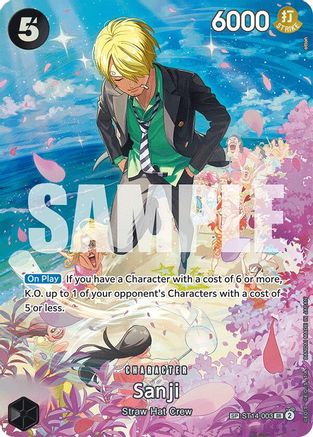 Sanji (SP) (ST14-003) [Royal Blood] Foil - Deck Out Gaming
