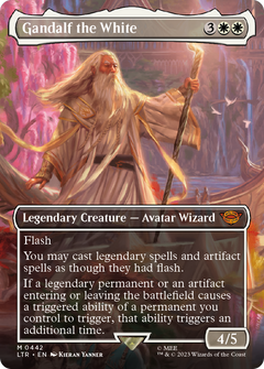 Gandalf the White (442) [The Lord of the Rings: Tales of Middle-earth] foil - Deck Out Gaming