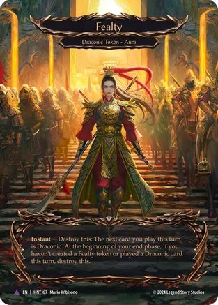 Fealty (Marvel) (HNT167) [The Hunted] Cold Foil - Deck Out Gaming