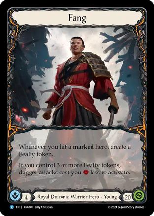 Fang (FNG001) [Blitz Deck: The Hunted - Fang] Rainbow Foil - Deck Out Gaming