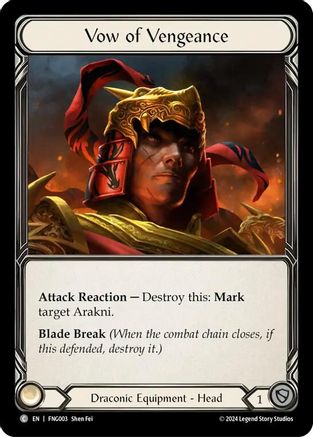 Vow of Vengeance (FNG003) [Blitz Deck: The Hunted - Fang] - Deck Out Gaming