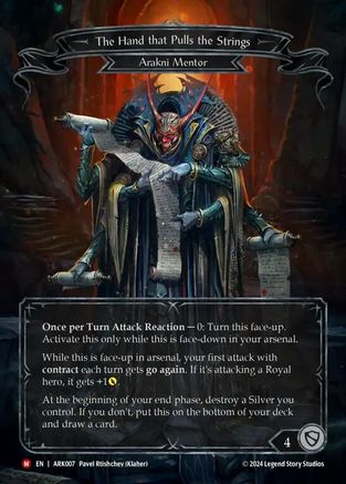 The Hand that Pulls the Strings (ARK007) [Blitz Deck: The Hunted - Arakni] - Deck Out Gaming