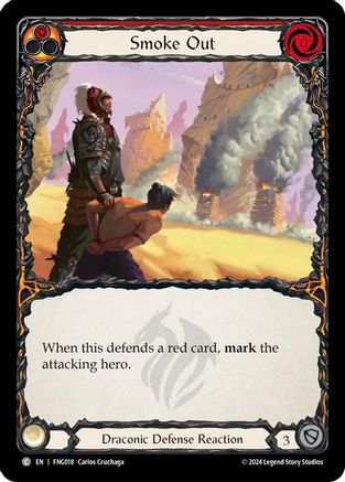 Smoke Out (Red) (FNG018) [Blitz Deck: The Hunted - Fang] - Deck Out Gaming