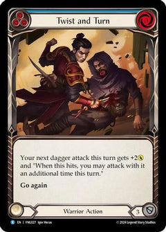 Twist and Turn (Blue) (FNG027) [Blitz Deck: The Hunted - Fang] - Deck Out Gaming