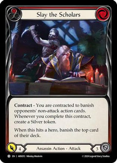 Slay the Scholars (Red) (ARK013) [Blitz Deck: The Hunted - Arakni] - Deck Out Gaming