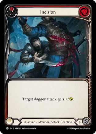 Incision (Red) (ARK015) [Blitz Deck: The Hunted - Arakni] - Deck Out Gaming