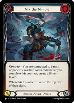 Nix the Nimble (Blue) (ARK020) [Blitz Deck: The Hunted - Arakni] - Deck Out Gaming